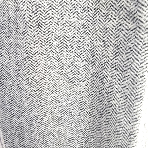 Lululemon Herringbone Light Gray Cropped Leggings Sz 4 Rare Pattern - Picture 8 of 14